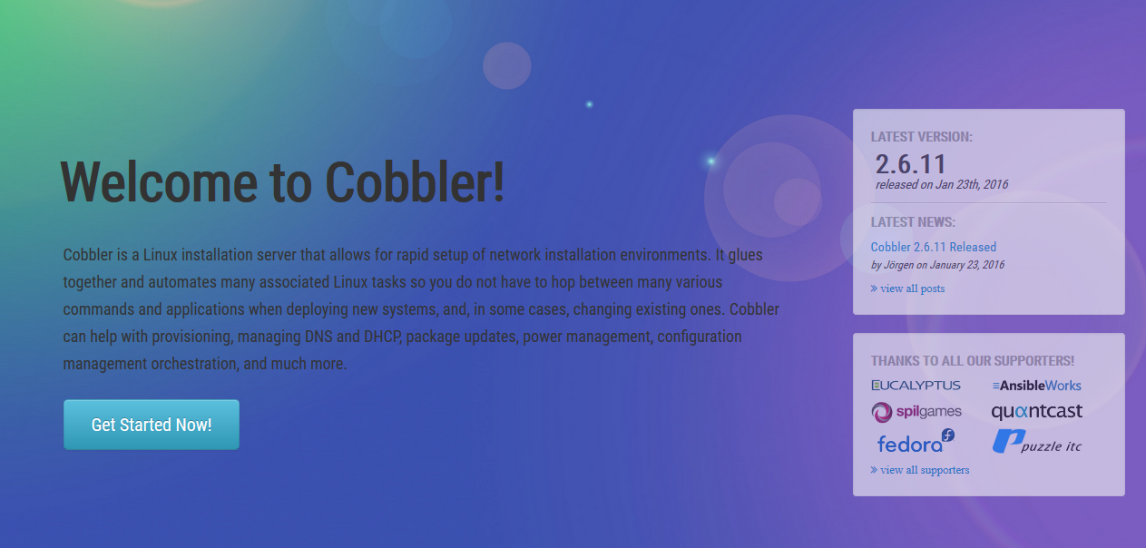 自动化运维工具之–Cobbler