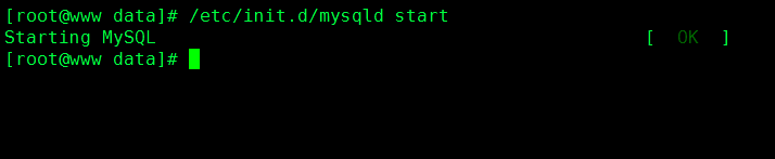 服务器重启导致无法启动MySQL